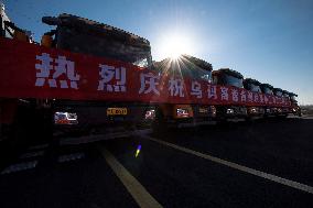 CHINA-NINGXIA-DESERT EXPRESSWAY-OPENING TO TRAFFIC (CN)