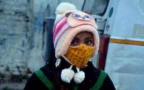 INDIA-HARIDWAR-COLD WAVE