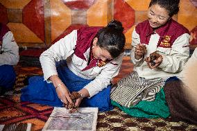 (InTibet)CHINA-TIBET-LHASA-NYEMO COUNTY-INTANGIBLE HERITAGE (CN)