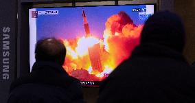 SOUTH KOREA-SEOUL-DPRK-PROJECTILES-LAUNCH