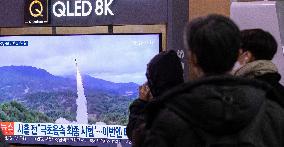 SOUTH KOREA-SEOUL-DPRK-PROJECTILES-LAUNCH