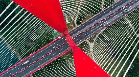 XINHUA-PICTURES OF THE YEAR 2021-AERIAL PHOTO