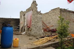 AFGHANISTAN-LAGHMAN-ROOF-COLLAPSE