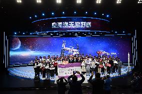 CHINA-ASTRONAUTS-SPACE-EARTH TALK-YOUTH (CN)