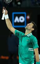 (SP)AUSTRALIA-MELBOURNE-TENNIS-DJOKOVIC