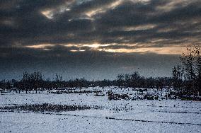 KASHMIR-SRINAGAR-SNOWFALL