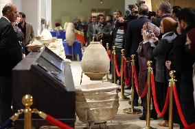 IRAQ-BAGHDAD-EXHIBITION-ARCHAEOLOGICAL DISCOVERIES