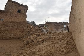 AFGHANISTAN-BADGHIS-EARTHQUAKE
