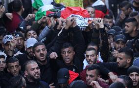 MIDEAST-NABLUS-FUNERAL