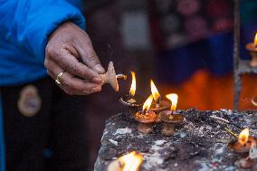 NEPAL-LALITPUR-MORNING PRAYER