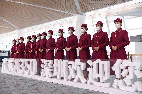 CHINA-GUANGDONG-SHENZHEN-AIRBUS-A350-900-LAUNCH (CN)