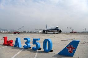 CHINA-GUANGDONG-SHENZHEN-AIRBUS-A350-900-LAUNCH (CN)