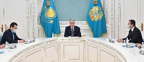 KAZAKHSTAN-NUR-SULTAN-TOKAYEV-MEETING-SECURITY COUNCIL