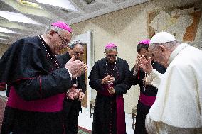 Pope Francis Prays With French Bishops For Victims Of Abuse - Vatican