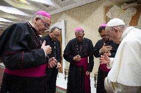 Pope Francis Prays With French Bishops For Victims Of Abuse - Vatican