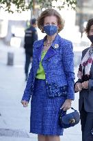 Queen Sofia At Meeting Of The Circle Of The Reina Sofia Music School - Madrid