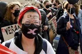 Demonstration Of Midwives On Strike - Paris