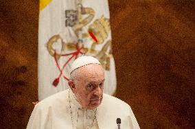 Pope Francis At The Ceremony For The Academic Act - Vatican