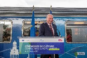 Closing Ceremony Of The Connecting Europe Express - Paris