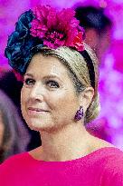 Queen Maxima At The Opening Of The Exhibition Viva La Frida - Assen