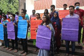 Demonstration Of Students For BUET Student Abrar Fahad - Dhaka