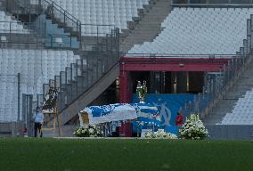 Stade Velodrome Homage To Bernard Tapie - Marseille