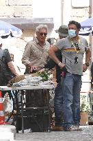 Harrison Ford Filming Scenes Of Indiana Jones 5 - Sicily