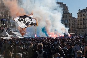 Bernard Tapie Funeral - Marseille