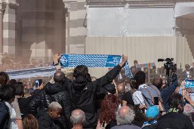 Bernard Tapie Funeral - Marseille