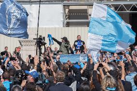 Bernard Tapie Funeral - Marseille