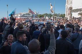 Bernard Tapie Funeral - Marseille