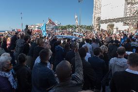 Bernard Tapie Funeral - Marseille