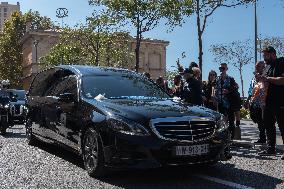 Bernard Tapie Funeral - Marseille