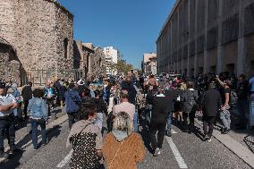 Bernard Tapie Funeral - Marseille