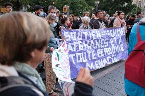Demonstration In Support Of Afghan Women - Toulouse