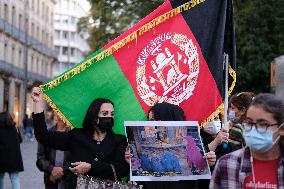 Demonstration In Support Of Afghan Women - Toulouse