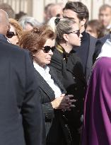 Bernard Tapie Funeral - Marseille