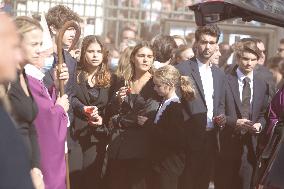 Bernard Tapie Funeral - Marseille