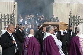 Bernard Tapie Funeral - Marseille