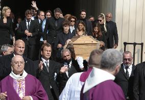 Bernard Tapie Funeral - Marseille