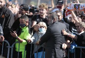 Bernard Tapie Funeral - Marseille