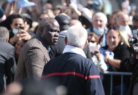 Bernard Tapie Funeral - Marseille