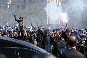 Bernard Tapie Funeral - Marseille