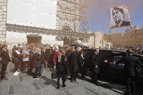 Bernard Tapie Funeral - Marseille