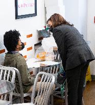 US Vice President Kamala Harris In New Jersey