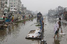 Heavy Rains Have Caused Flooding Of Streets - Dhaka