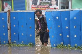 Heavy Rains Have Caused Flooding Of Streets - Dhaka