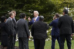 Joe Biden signs the proclamations - Washington