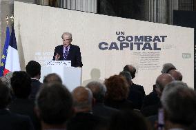 Commemoration Of The 40th Anniversary Of The Abolition Of The Death Penalty - Paris