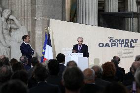 Commemoration Of The 40th Anniversary Of The Abolition Of The Death Penalty - Paris